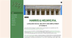 Desktop Screenshot of harrisandhelwig.com
